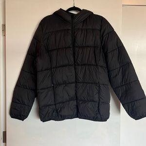 Joe Fresh hooded puffer jacket